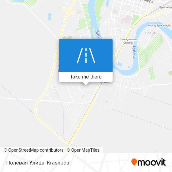 Полевая Улица map