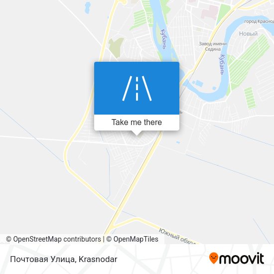Почтовая Улица map
