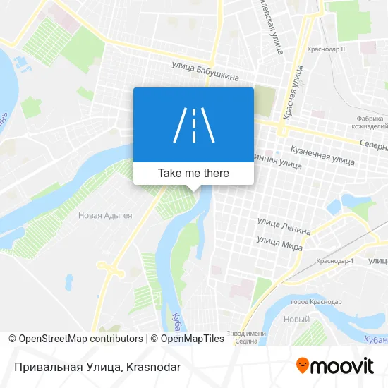 Привальная Улица map