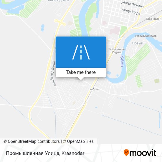 Промышленная Улица map