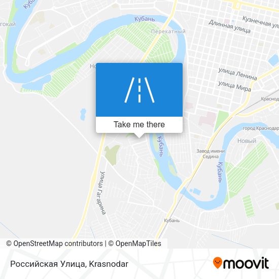 Российская Улица map