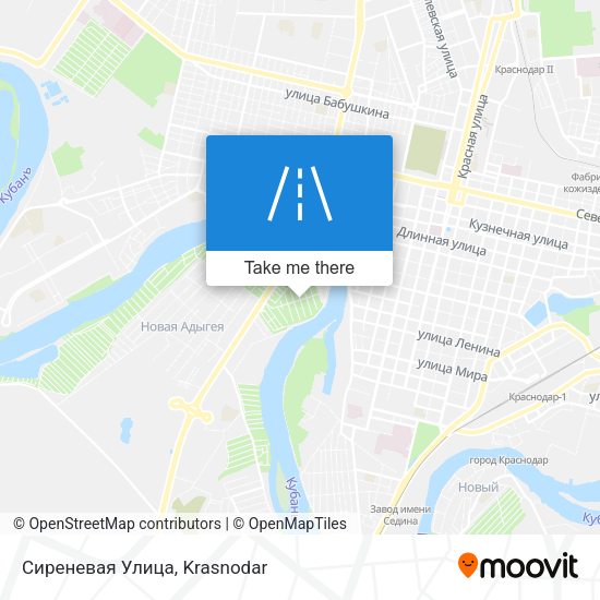 Сиреневая Улица map