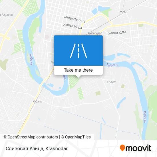 Сливовая Улица map