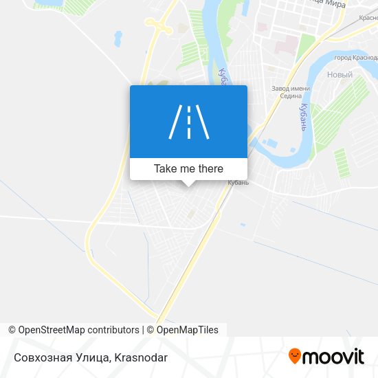 Совхозная Улица map