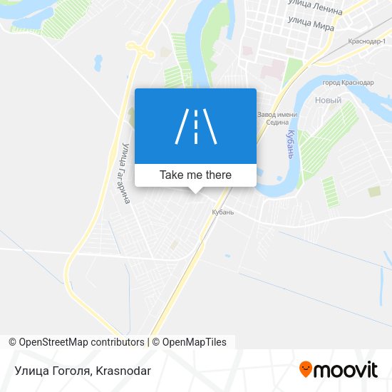 Улица Гоголя map