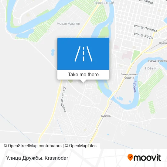 Улица Дружбы map