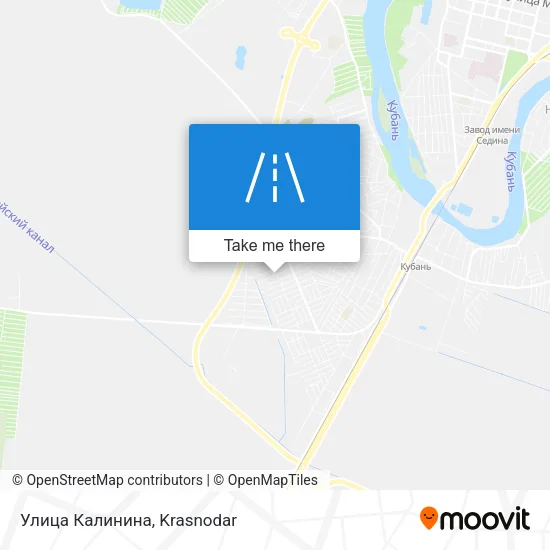 Улица Калинина map