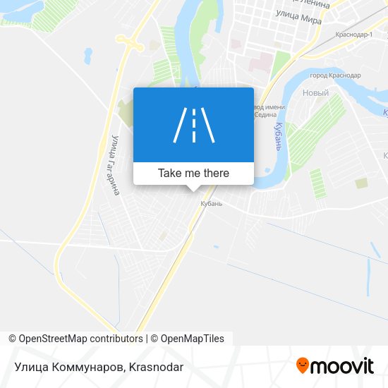 Улица Коммунаров map