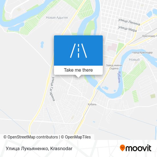 Улица Лукьяненко map