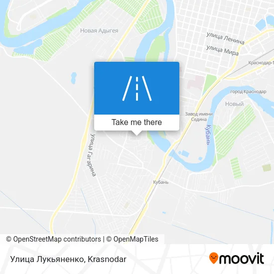 Улица Лукьяненко map