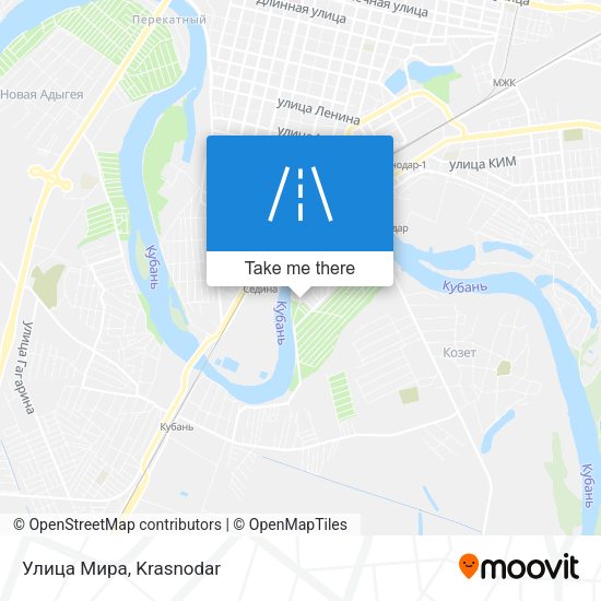 Улица Мира map