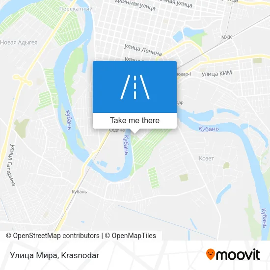 Улица Мира map