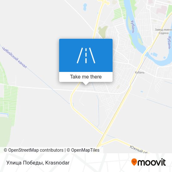 Улица Победы map