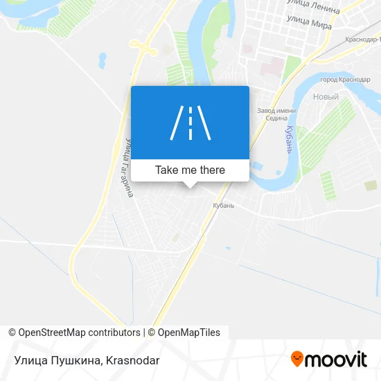 Улица Пушкина map