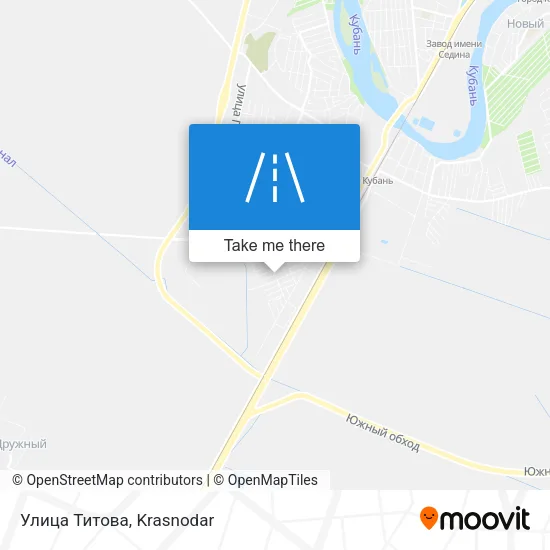 Улица Титова map