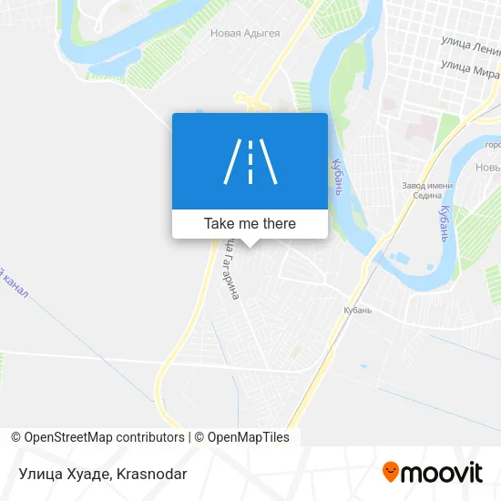 Улица Хуаде map