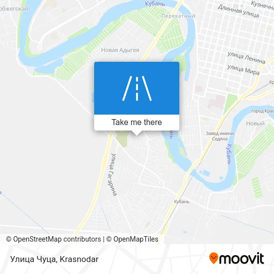 Улица Чуца map