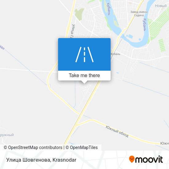 Улица Шовгенова map