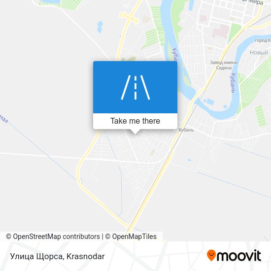 Улица Щорса map