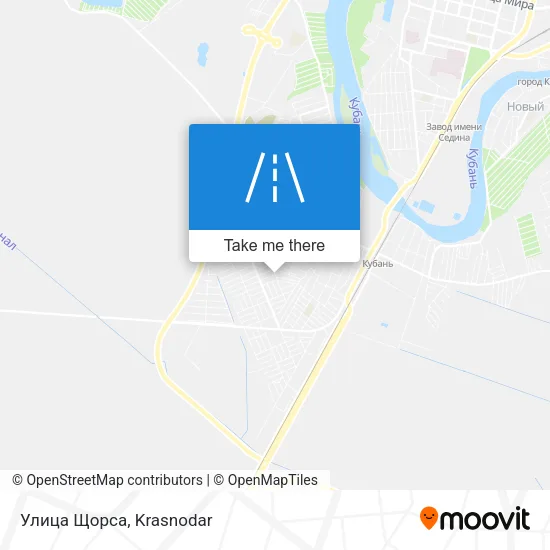 Улица Щорса map