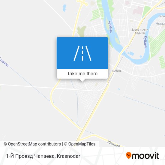 1-Й Проезд Чапаева map