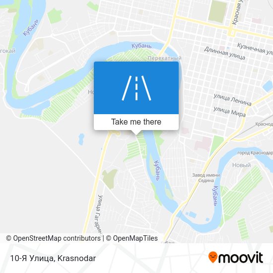 10-Я Улица map