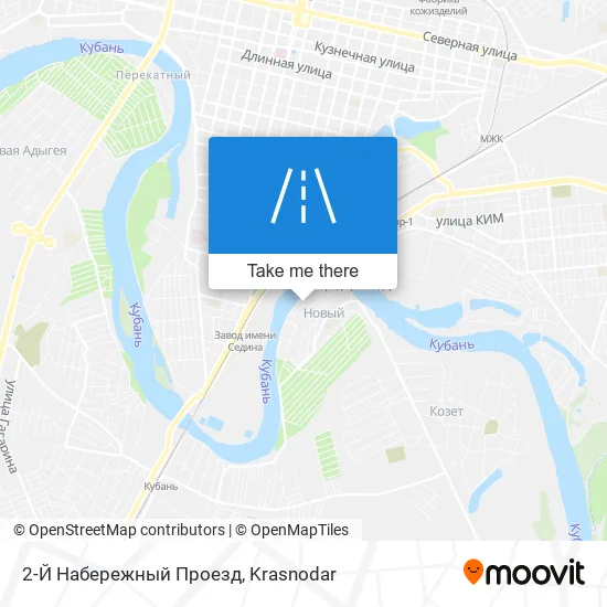 2-Й Набережный Проезд map
