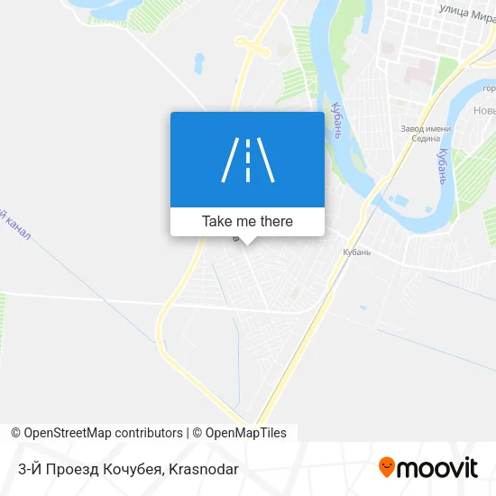 3-Й Проезд Кочубея map