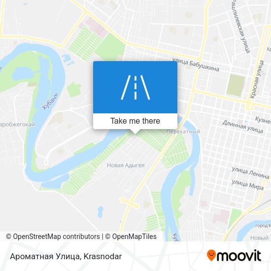 Ароматная Улица map