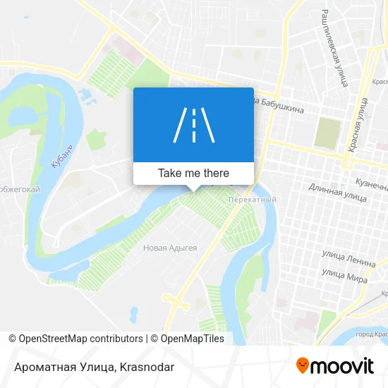 Ароматная Улица map