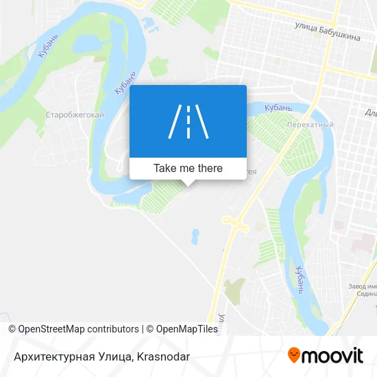 Архитектурная Улица map