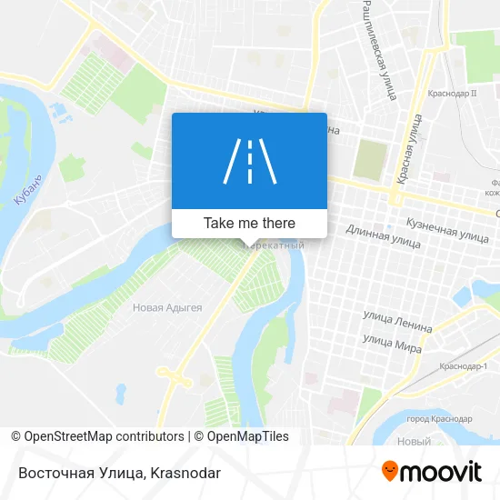 Восточная Улица map