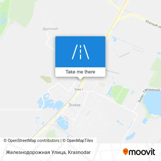 Железнодорожная Улица map