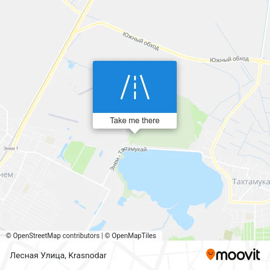 Лесная Улица map