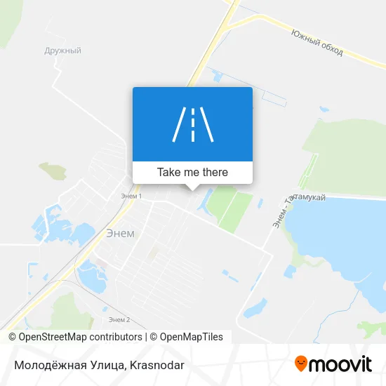 Молодёжная Улица map