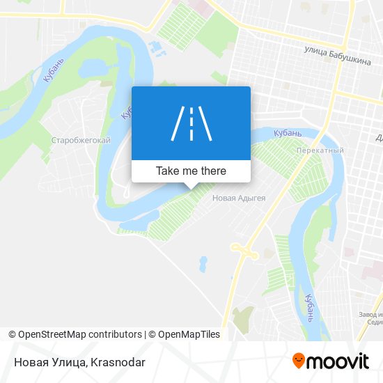 Новая Улица map