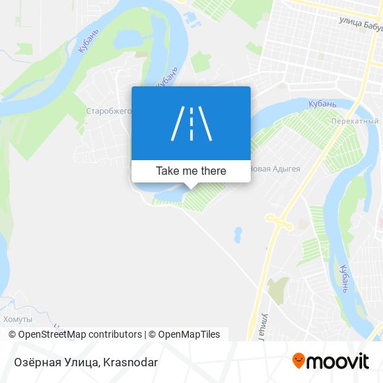 Озёрная Улица map