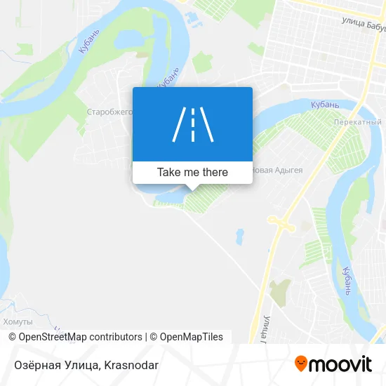 Озёрная Улица map