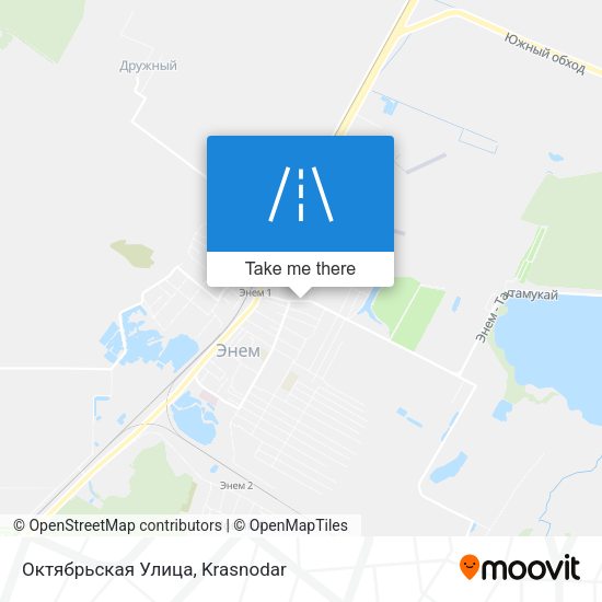 Октябрьская Улица map