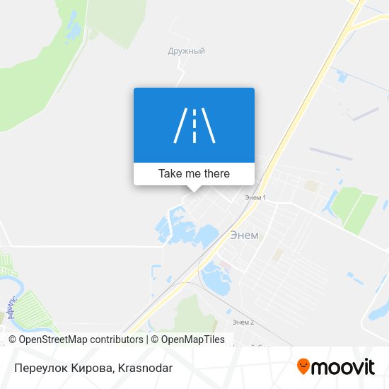 Переулок Кирова map