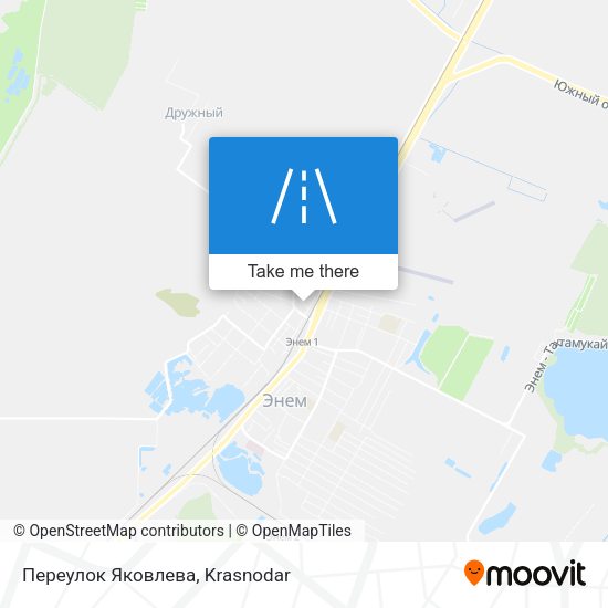 Переулок Яковлева map