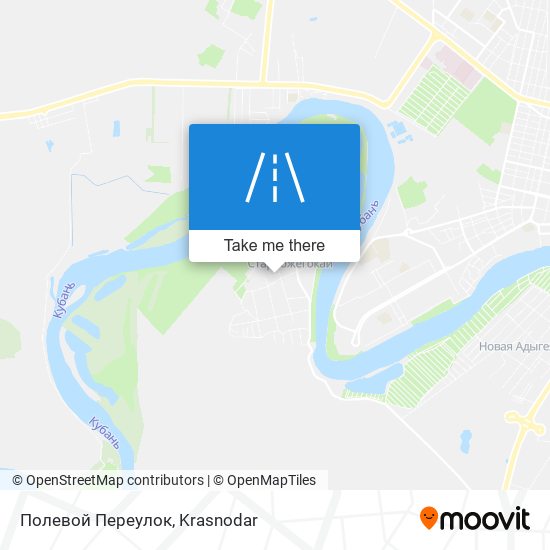 Полевой Переулок map