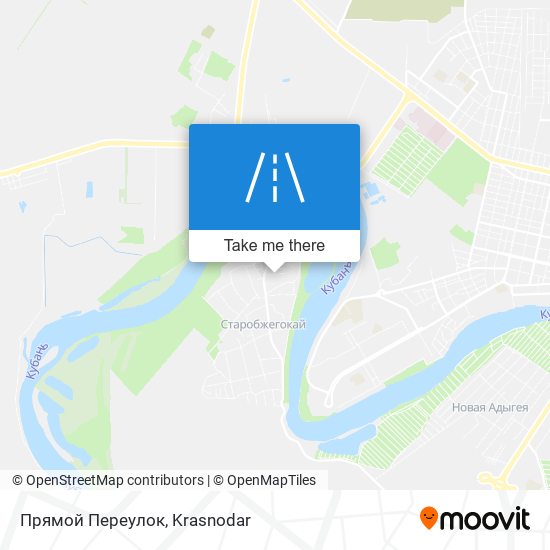Прямой Переулок map