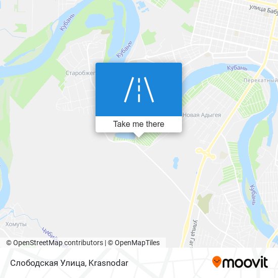 Слободская Улица map