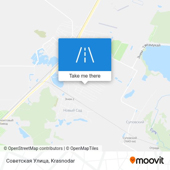 Советская Улица map