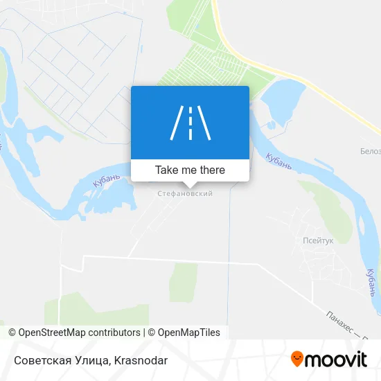 Советская Улица map