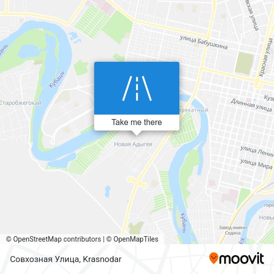 Совхозная Улица map