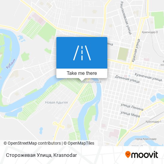 Сторожевая Улица map