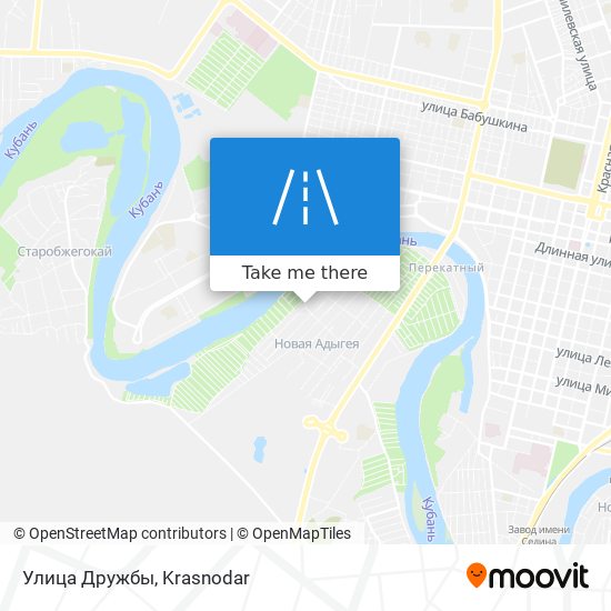 Улица Дружбы map