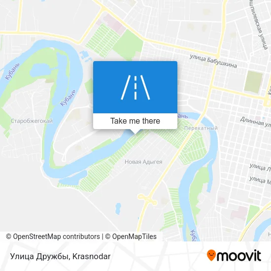 Улица Дружбы map